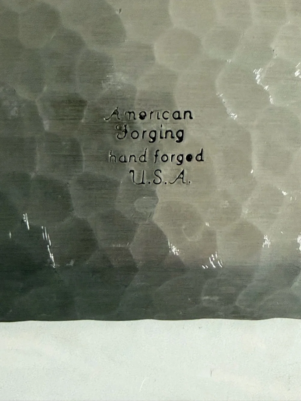 Vintage Dogwood Embossed Heavy Aluminum Trinket Tray from American Forging